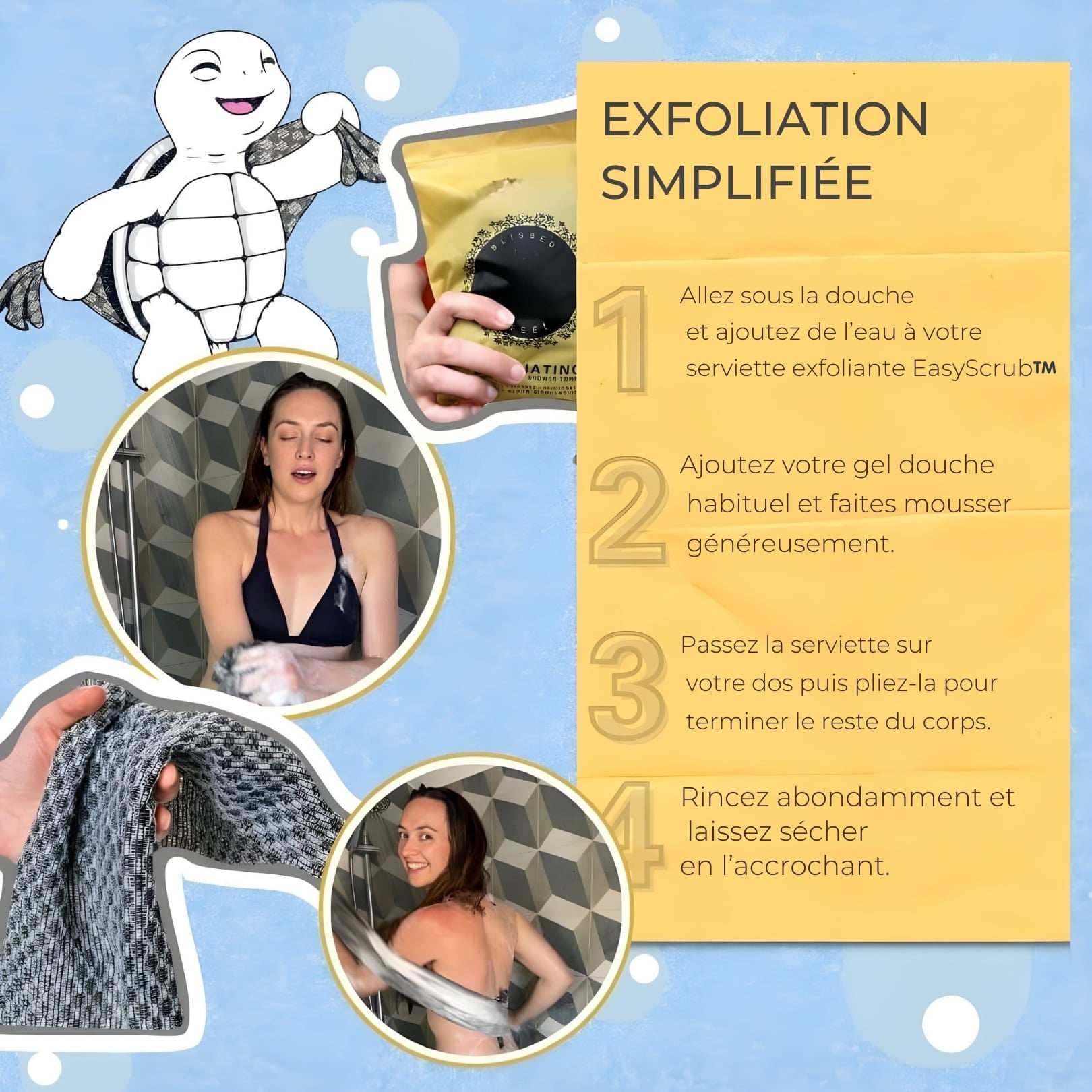 EasyScrub™ — Soin exfoliant quotidien