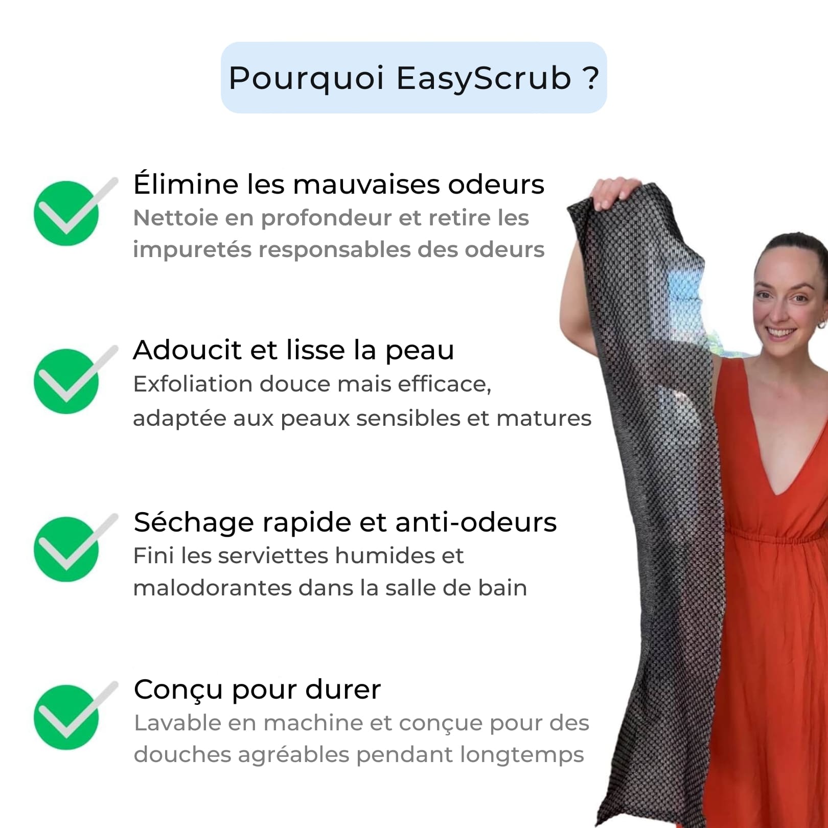 EasyScrub™ — Soin exfoliant quotidien