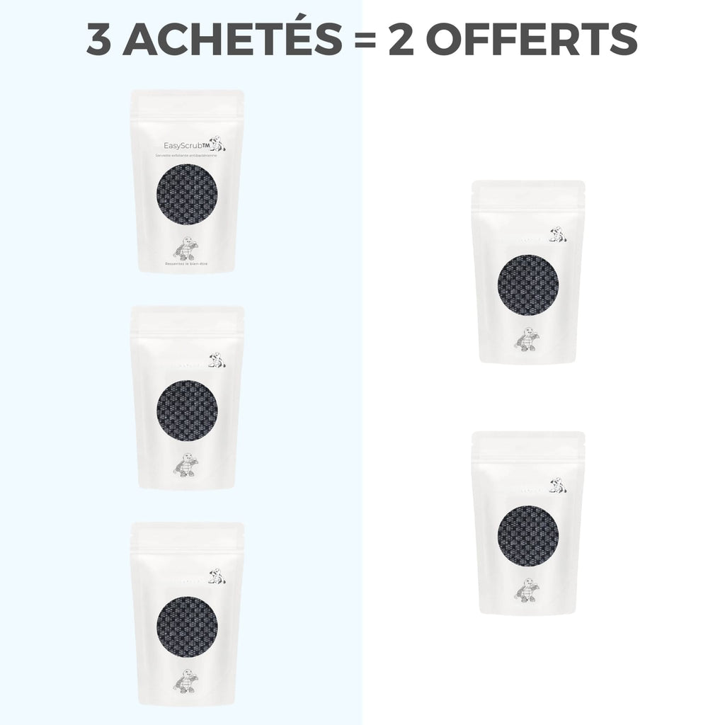 3 ACHETÉS = 2 OFFERTS